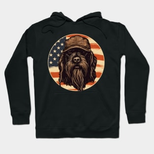 Patriotic Briard Hoodie